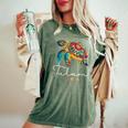 Tulum Mexico Sea Turtle Tulum Women's Oversized Comfort T-Shirt Moss