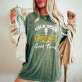 Vintage Cold Beer Country Music Good Times Musician T-shirt comoda oversize da donna Moss