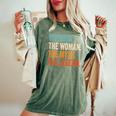 Vittoria The Woman The Myth The Legend Nomeittoria T-shirt comoda oversize da donna Moss