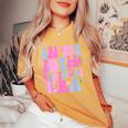 In My 10Th Birthday Era Ten Bday 10 Year Old Birthday Girl Women's Oversized Comfort T-Shirt Mustard
