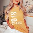6 ° Compleanno Ragazza Anni 2018 6 Regalo Di Compleanno T-shirt comoda oversize da donna Mustard