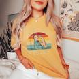 Anno Di Nascita 1974 Compleanno Donne Nate Nel 1974 Signore T-shirt comoda oversize da donna Mustard
