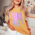 Basket Pallacanestro Ragazza Bambina Donna T-shirt comoda oversize da donna Mustard