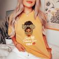 Chapter 60 Fabulous Since 1964 60Th Birthday Leopard Women's Oversized Comfort T-Shirt Mustard