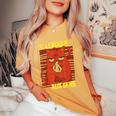Chat Humour Fille Enfant Allergique Aux Gens T-shirt oversize confortable pour femme Mustard