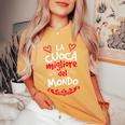 Donna La Cuoca Migliore Del Mondo Mamma Cucina T-shirt comoda oversize da donna Mustard