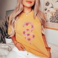 Dragon Japonais Fleur De Cerisierintage Fille Maman T-shirt oversize confortable pour femme Mustard