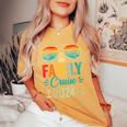 Family Cruise 2024 Matching Summer Vacation 2024 Family Women's Oversized Comfort T-Shirt Mustard