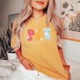 Patient Care Tech Groovy Pct Patient Care Technician Women's Oversized Comfort T-Shirt Mustard