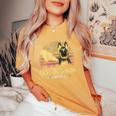 La Migliore Mamma Di Cane Di Sempre Madre Pastore Tedesco T-shirt comoda oversize da donna Mustard