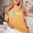 Lo Sodio A Todos Los Odio A Todos Cuello Camiseta extragrande cómoda para mujer Mustard