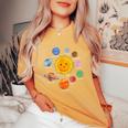 Love Solar System Camisa Para Para Niños Y Niñas Camiseta extragrande cómoda para mujer Mustard
