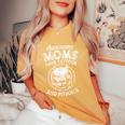 Mamma Impressionante Hanno Tatuaggi E Pitbulls Cool Mothers T-shirt comoda oversize da donna Mustard