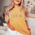 Oh Hey Second Grade Cute 2Nd Grade Team Students Teachers Women's Oversized Comfort T-Shirt Mustard