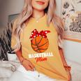 Pallacanestro Mamma Donne T-shirt comoda oversize da donna Mustard