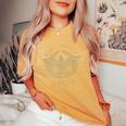 Roma Invicta Spqr Águila Romana Envejecida Camiseta extragrande cómoda para mujer Mustard