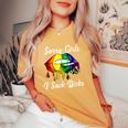Sorry Girls I Succhiare Dicks Come Ragazzi Im Gay Lgbt Csd Regalo T-shirt comoda oversize da donna Mustard