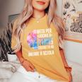 Tennis Bambina Sport Tennista Divertente Tennis Ragazza T-shirt comoda oversize da donna Mustard