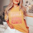 Together We Can End The Dramala And The Traumala Women Women's Oversized Comfort T-Shirt Mustard