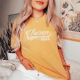 Vintage 1984 40 Años Regalo 40 Cumpleaños Hombre Camiseta extragrande cómoda para mujer Mustard