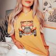Vintage Rétroieilleoiture Classique Automobile Cadeau Hommes S Enfants Women's Oversized Comfort T-Shirt Mustard