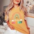 Happy Dot Day Colorful Rainbow Girls Boys Youth Polka Dot Women's Oversized Comfort T-Shirt Yam