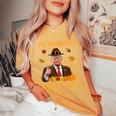 I'm Thankful Trump Won Thanksgiving Turkey Fall Women Women's Oversized Comfort T-Shirt Yam I'm Thankful Trump Won Thanksgiving Turkey Fall Women Women's Oversized Comfort T-Shirt Yam