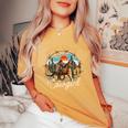 Jesus Lovin' Cowgirl Christian Howdy Western Rodeo Texas Women's Oversized Comfort T-Shirt Yam
