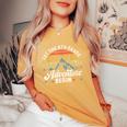 Let The 8Th Grade Adventure Begin Back To School Teachers Women's Oversized Comfort T-Shirt Yam