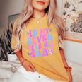 In My Seven Year Old Era Girl Boy 7Th Birthday 7 Year Old Women's Oversized Comfort T-Shirt Yam