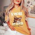 S'more Of Jesus Less Of Me Christian Quotes Camping Women's Oversized Comfort T-Shirt Yam S'more Of Jesus Less Of Me Christian Quotes Camping Women's Oversized Comfort T-Shirt Yam