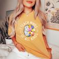 I Teach Minds Of Alll Kinds Special Education Teacher Women's Oversized Comfort T-Shirt Yam