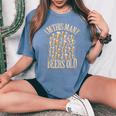 I'm This Many Beers Old 40 Anni Compleanno Donna Uomo Birra T-shirt comoda oversize da donna Blue Jean