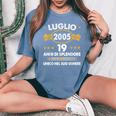 Luglio 2005 19 Anni Compleanno Ragazza Ragazzo 2005 T-shirt comoda oversize da donna Blue Jean
