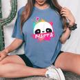 Marta Bellissimo Nome Di Ragazza Con Panda Carina T-shirt comoda oversize da donna Blue Jean