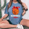 Pallacanestro Mamma Donne T-shirt comoda oversize da donna Blue Jean
