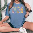I'm Bilingual Ihaha And Jaja Spanish Teacher Maestra Latina Women's Oversized Comfort T-Shirt Mustard
