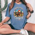 Jesus Lovin' Cowgirl Christian Howdy Western Rodeo Texas Women's Oversized Comfort T-Shirt Mustard