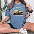 Sarcastic Quote Please Be Patient With Me Im From The 1900S Women's Oversized Comfort T-Shirt Mustard