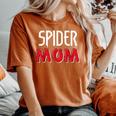 Spider Mom For Girls Love Spider Women's Oversized Comfort T-Shirt Crimson