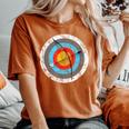 Arc De Tir À L'arc De Chasse Flèche Cible Hommes S T-shirt oversize confortable pour femme Yam