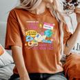 Benvenuti A First Grade Team 1St Grade Back To School Teacher T-shirt comoda oversize da donna Yam