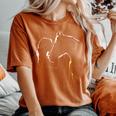 Cavallo Ragazza Cavalli T-shirt comoda oversize da donna Yam