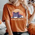 Chat M'épuise Chat Humour Homme Drôle Chaton T-shirt oversize confortable pour femme Yam