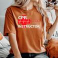 Cpr Instructor Pronto Soccorso Per Uomini Donne E Bambini T-shirt comoda oversize da donna Yam