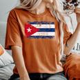 Cuba Bandiera Uomini Donne Bambini Cuba T-shirt comoda oversize da donna Yam