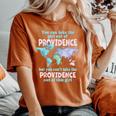 Donne Di Providence Ragazza Di Providence T-shirt comoda oversize da donna Yam