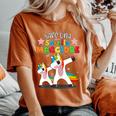 Grande Sorella Unicorno Ragazza Sarò Una Sorella Maggiore T-shirt comoda oversize da donna Yam