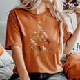Horse Christmas Tree Ugly Christmas Sweater Women's Oversized Comfort T-Shirt Yam