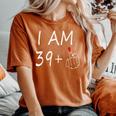 Io Sono 39 Più 1 Dito Medio Per Un 40 ° Compleanno Per Le Donne T-shirt comoda oversize da donna Yam